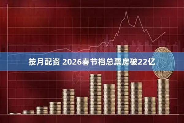 按月配资 2026春节档总票房破22亿